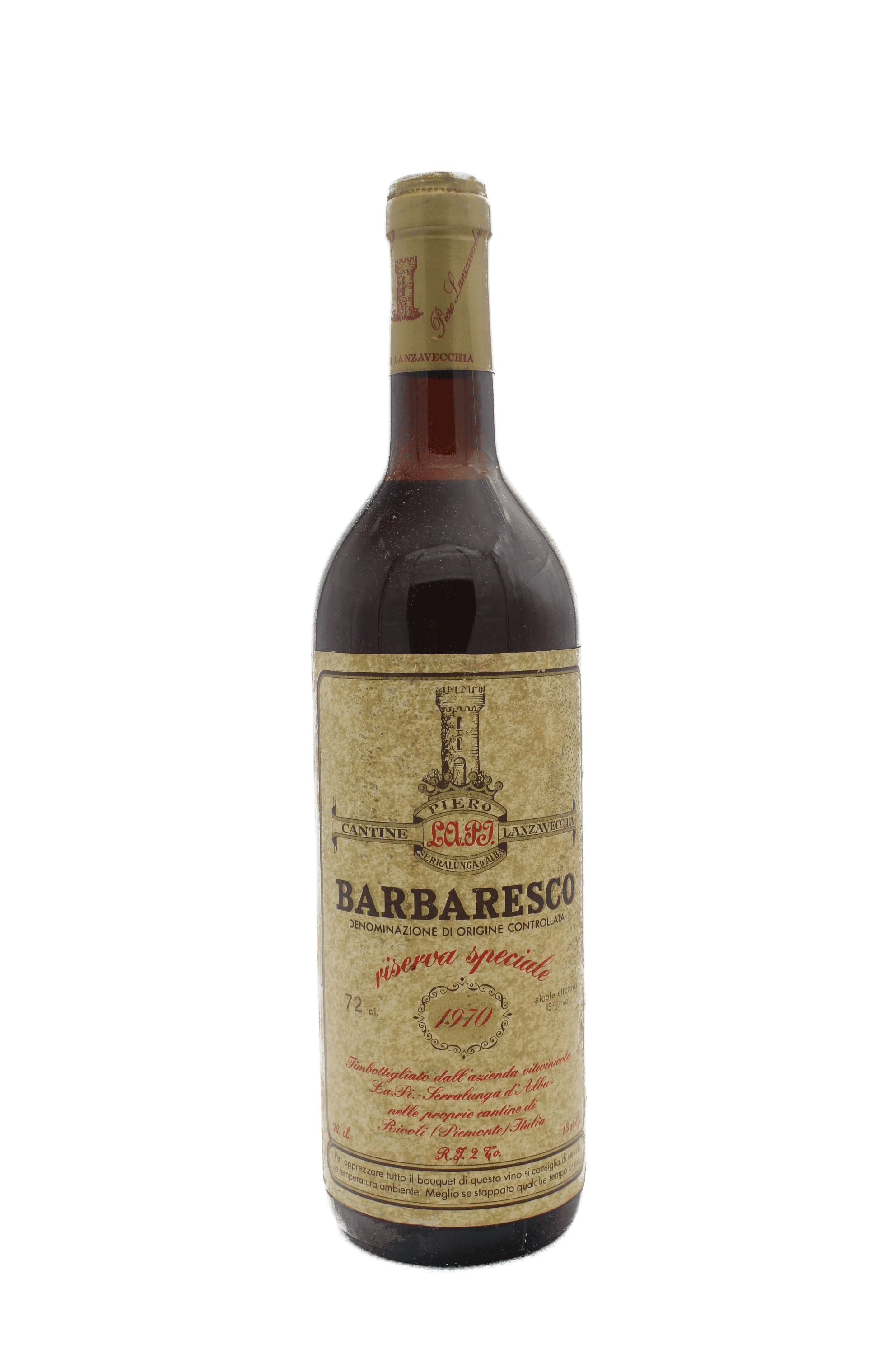 Cantine Lanzavecchia - Barbaresco 1970