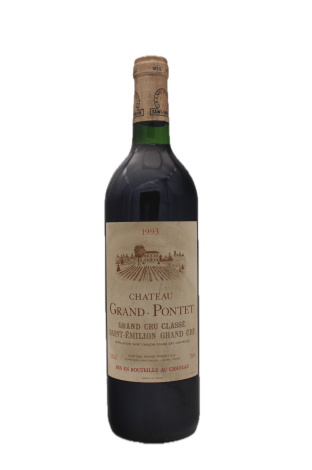 Château Grand Pontet - Saint-Émilion Grand Cru Classé 1993