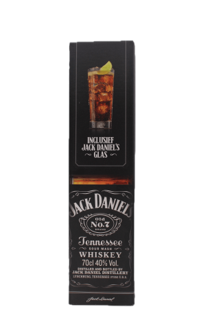 Kadopakket Jack Daniel's met glas