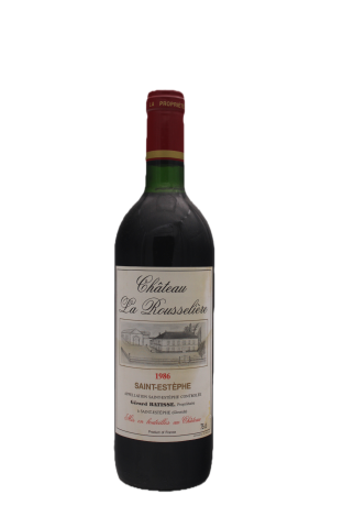 Chateau La Rousseliere - Saint estephe 1986