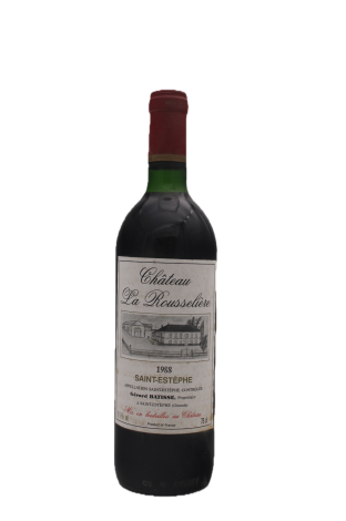 Chateau La Rousseliere - Saint estephe 1988