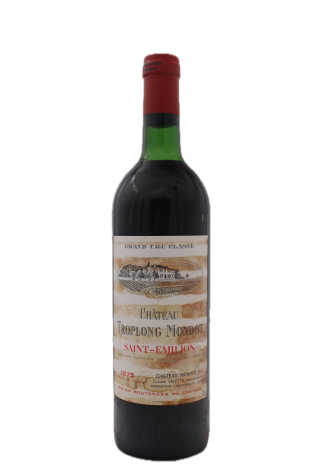 Château Troplong Mondot - Saint Emilion 1975 (Bad label)